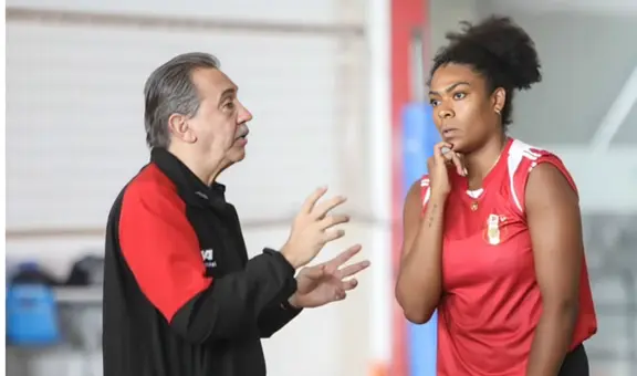 Angela Leyva regresa luego de 4 años a la selección peruana y se reincorpora a entrenamientos rumbo a la copa América de vóley 2025