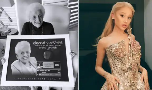 Falleció 'Nonna', abuela de Ariana Grande, y cantante lo anuncia con sensible comunicado: "Estamos devastados"