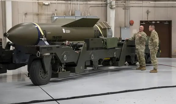 ¿Qué es la Gbu-57? Todo sobre la letal “bomba anti-búnker” de EEUU que Israel necesita para destruir la planta nuclear de Irán