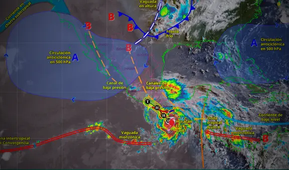 Erick se convierte en huracán de categoría 1: estados más afectados de México y dónde impactaría cuando suba a nivel 2