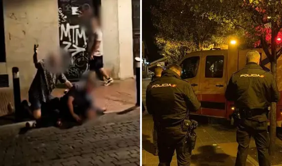 Policía asfixia hasta la muerte a un hombre al que acusaba de robarle el celular en Madrid, España: vecinos grabaron la escena