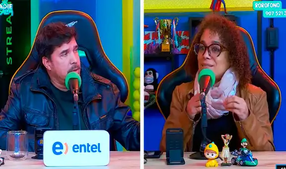 Gabriel Calvo y Ebelin Ortiz tienen fuerte enfrentamiento por sus opiniones políticas: "Hablas huev***”