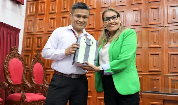 Presidencia, comité de damas y sindicato rindieron homenaje a padres de la Corte Superior de Justicia de Tumbes