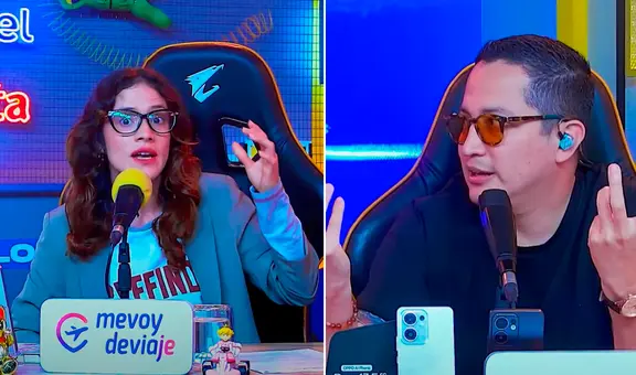Macla Yamada sorprendió en vivo al encarar a Carlos Orozco por polémica broma sobre la edad de su novio: “Te estás yendo a la mier..”