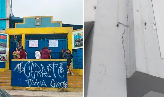 Estos cuatro colegios fueron clausurados en Independencia por riesgo de colapso ante posible sismo
