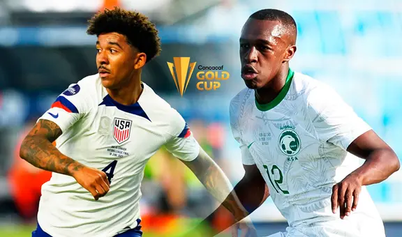 Ver Estados Unidos vs Arabia Saudita por la Copa Oro 2025: ¿a qué hora y dónde seguir en vivo el partido?