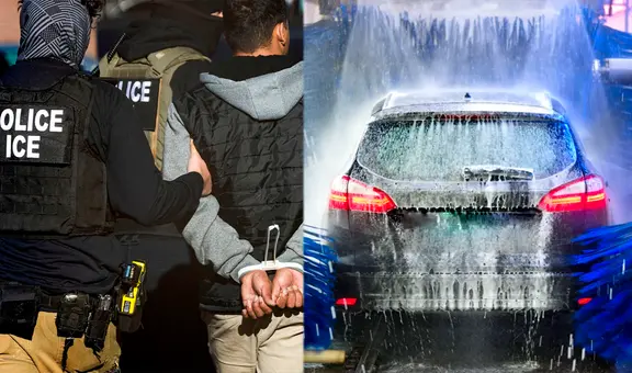 Redadas de inmigración en negocios de EEUU: ICE arrestó a 2 inmigrantes mientras trabajaban en un lavadero de autos en California