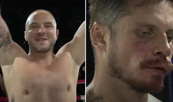 Jenko del Río derrotó de manera aplastante a Nico Ponce y lo dejó sangrando en el 'Celebrity Combat Perú 2'