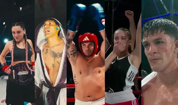 ¿Quiénes ganaron en 'Celebrity Combat Perú 2'? Revive las peleas más intensas que se vivieron en el Coliseo Eduardo Dibós