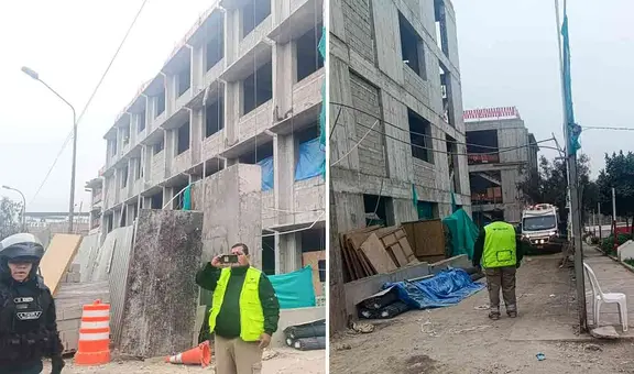 Trágico accidente laboral en SJL: trabajador muere tras caer entre fierros durante remodelación de colegio
