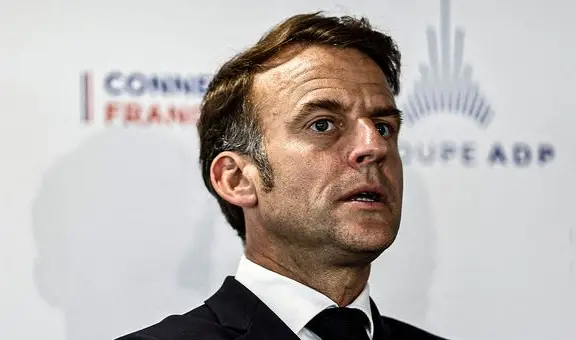 Macron reveló que los países europeos van a "acelerar las negociaciones" con Irán para "salir de la guerra"