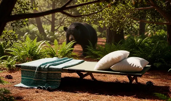 Hombre se salva de milagro al ser atacado por un oso negro de casi 140 kg en EEUU: el animal terminó siendo sacrificado