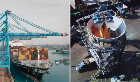 Puerto del Callao prueba moderno sistema para la descarga de granos: será el terminal más rápido de Sudamérica