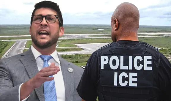Pésimas noticias para inmigrantes en EEUU: fiscal de Florida busca crear una cárcel rodeada de caimanes y serpientes para detenidos de ICE