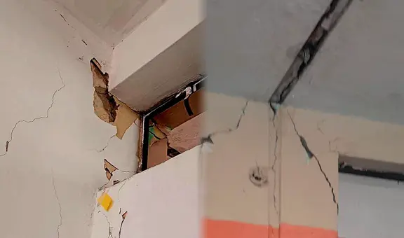 Más de 100 colegios terminan dañados tras sismo en Lima y miles de estudiantes en riesgo de perder clases