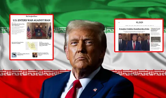 Así reaccionó la prensa mundial ante el ataque con bombarderos B-2 y más de 125 aeronaves de Estados Unidos contra el régimen de Irán