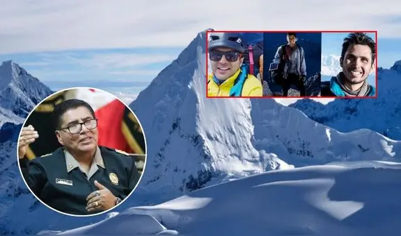 Mininter se pronuncia tras hallazgo de los cadáveres de los montañistas perdidos en nevado de Áncash: "Un helicóptero se encuentra en la zona"