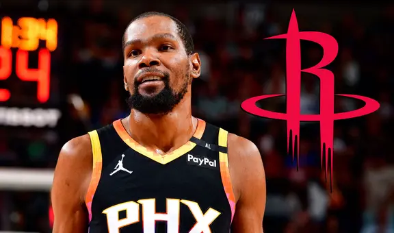 Kevin Durant remece a la NBA: alero llega a Houston Rockets desde Phoenix en el intercambio del año