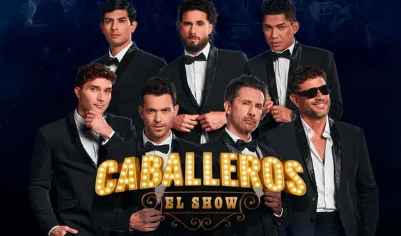 'Caballeros, el show': el espectáculo que promete cautivar las noches limeñas este 2025