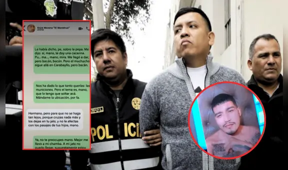 Chats entre el 'Monstruo' y suboficial PNP revelan entrega de armas y filtración de operativos a 'Los Injertos del Norte'