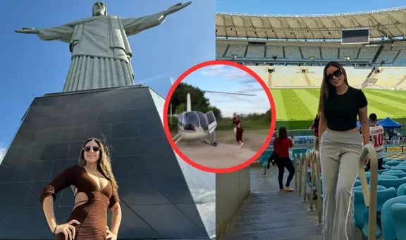 Darinka Ramírez presume viaje de lujo por Brasil: paseo en helicóptero y vistas únicas de Río