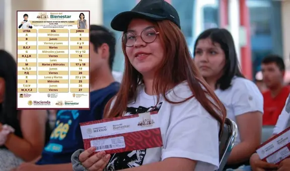 Beca Benito Juárez y Rita Cetina: fechas de pago de hasta 5.800 pesos del 23 al 27 de junio, según inicial del apellido