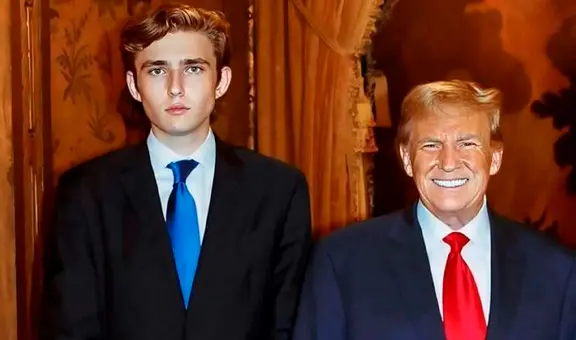 Barron Trump, el menor de los hijos de Donald Trump, es el que más gana con 19 años: ¿cuál es su negocio?