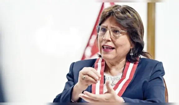 Delia Espinoza advierte al Ministerio del Interior que una intervención de la PNP en la Fiscalía sería ilegal