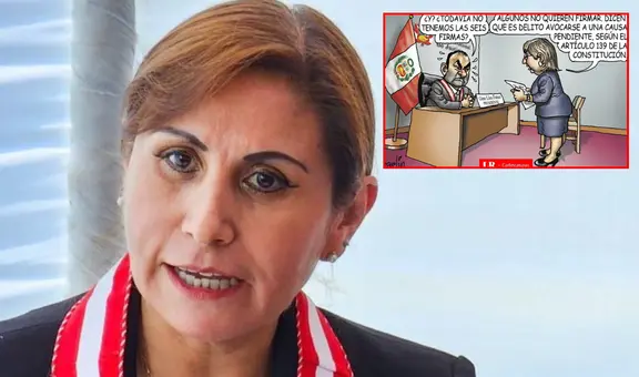 JNJ sin firmas: Carlincatura retrata el golpe al Ministerio Público para reponer a Patricia Benavides como fiscal de la Nación