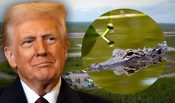 Donald Trump aprueba la controvertida cárcel para inmigrantes 'Alligator Alcatraz', una prisión rodeada de cocodrilos en EEUU