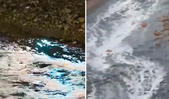 Detectan espuma blanca en el río Rímac en casi 6 km desde Cercado de Lima, pero Sedapal descarta contaminación