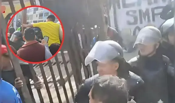 Vecinos se agarran a golpes tras colocación de rejas en vecindario de SMP