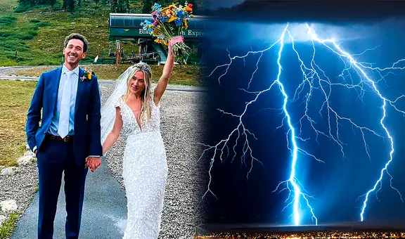Un rayo mata a recién casado en su luna de miel en Florida pese a que tormenta estuvo a km de la playa: "Extremadamente raro"