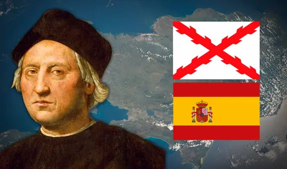 Esta fue la primera bandera izada por Cristóbal Colón en América: sirvió de inspiración para la dictadura de Franco