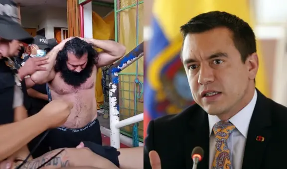 El presidente Daniel Novoa anuncia la recaptura de alias 'Fito', líder de los Choneros y el narcotraficante más buscado de Ecuador