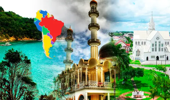 Los tres países de América del Sur donde no se habla español ni portugués por esta particular razón