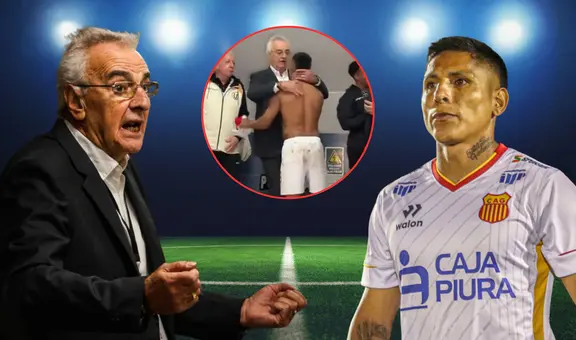 El emotivo gesto de Jorge Fossati hacia Raúl Ruidíaz en la victoria de Universitario ante Atlético Grau