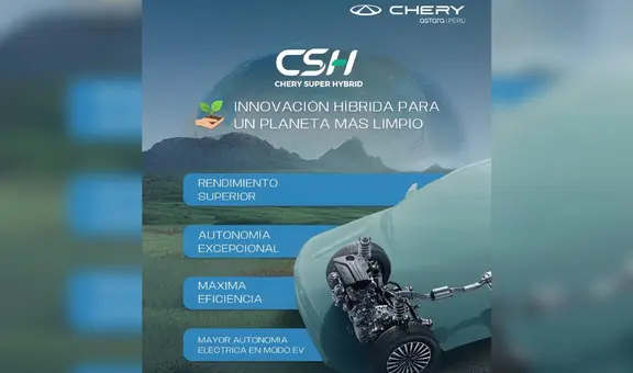 Chery impulsa la revolución híbrida global con su tecnología Chery Super Hybrid (CSH)