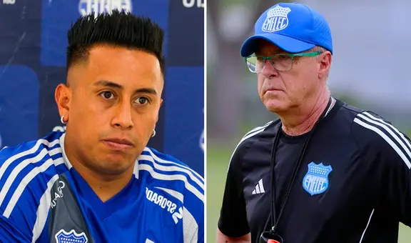 ¡Christian Cueva se quedó sin DT! Jorge Célico fue despedido de Emelec por WhatsApp y apunta: "Realmente vergonzoso"
