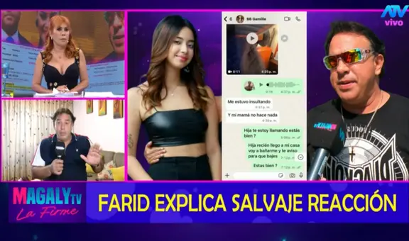 Farid Odé conmueve al pedirle a su hija Gamille que se aleje de su padrastro tras sufrir maltratos: “Vente a mi casa”