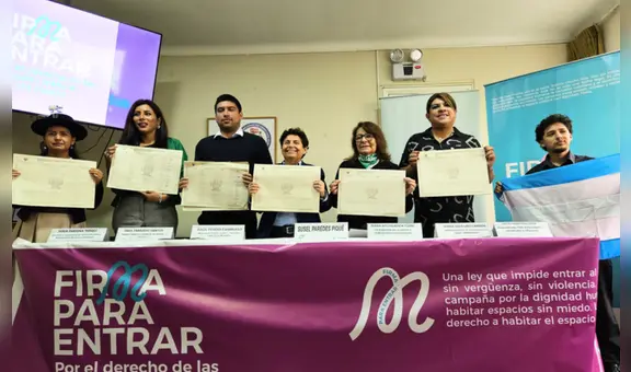 "Existimos y tenemos derechos": organizaciones trans recolectan firmas contra ley que restringe el uso de baños públicos