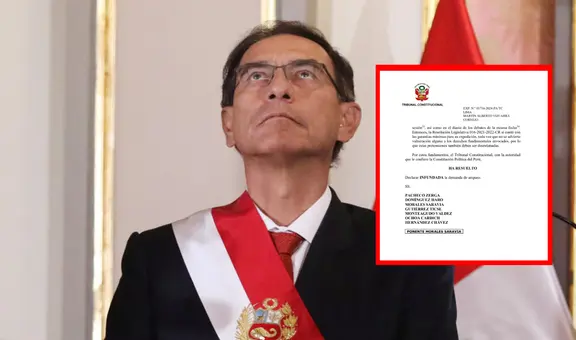 Martín Vizcarra: Tribunal Constitucional decide no aceptar su amparo para anular inhabilitación política por 5 años