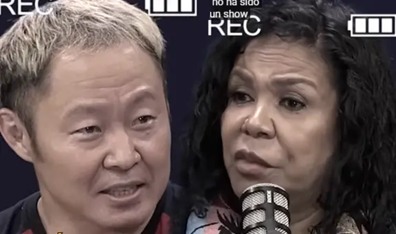 Eva Ayllón enfurece contra Kenji Fujimori y abandona su podcast en plena entrevista: "¿Tú has ido a algún show mío?“