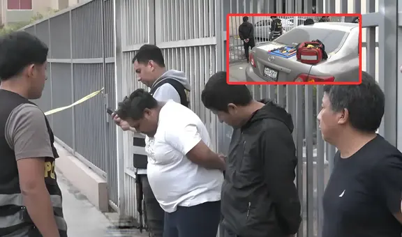 Chorrillos: desarticulan a presunta banda criminal de falsos taxistas dedicada al robo de autos en Lima Sur