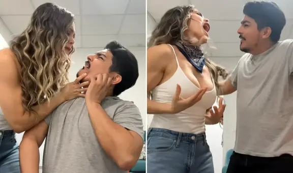 Erick Elera y Vanessa Jerí graban video juntos y usuarios captan curioso detalle: "Allison Pastor estaba viendo"