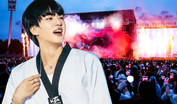 Jin de BTS hace historia: así fue su primer concierto tras volver de su servicio militar