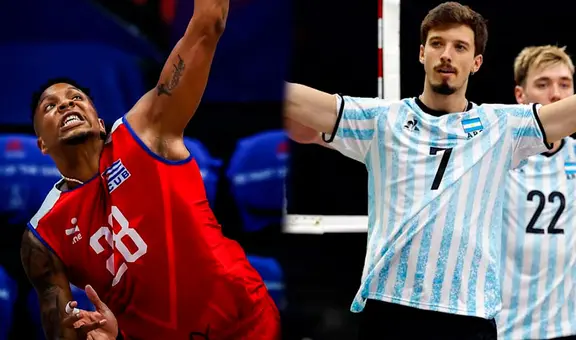 Cuba vs Argentina voleibol EN VIVO, VNL 2025: ¿a qué hora y dónde ver el partido por la Liga de Naciones masculina?