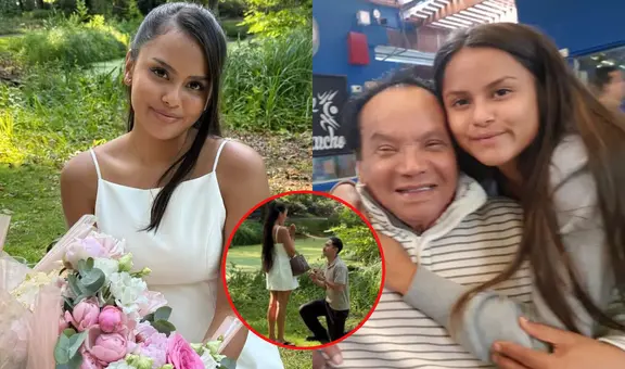 Afrika Villanueva, nieta de ‘Melcochita’, anuncia su boda con joven mexicano: "El hombre más maravilloso"