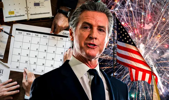 Días festivos en California: fechas completas que no serán laborables entre julio y diciembre 2025, al mando de Gavin Newsom