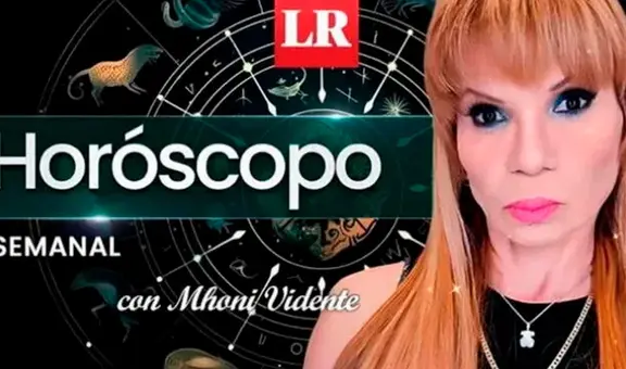 Horóscopo semanal de Mhoni Vidente del 30 de junio al 6 de julio 2025: conoce el futuro de los signos zodiacales